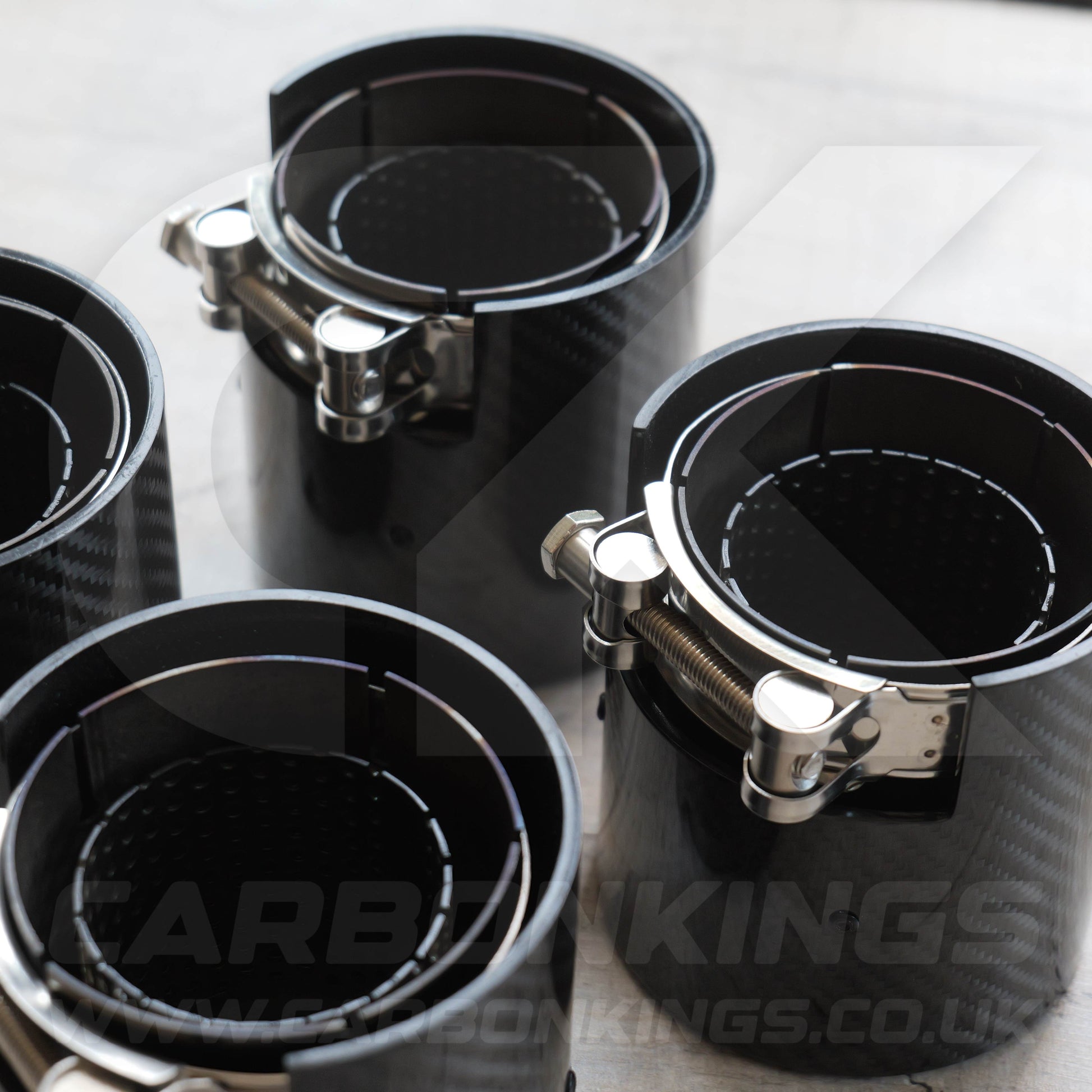BMW M Performance Carbon Fibre Black Exhaust Tips for G80 G81 G82 G83 M3 M4