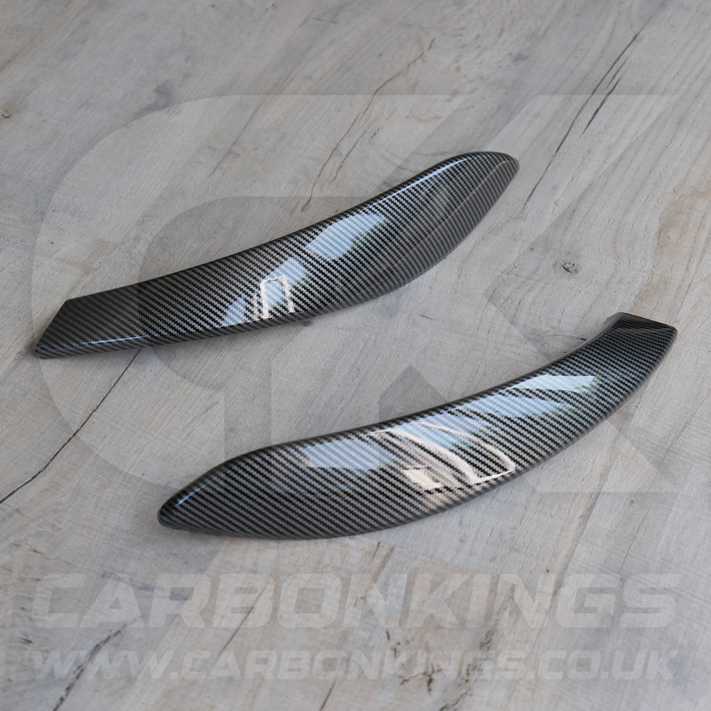 Carbon Fibre Style Door Handle Covers BMW 3 4 Series F30 F31 F34 F32 F33 F36