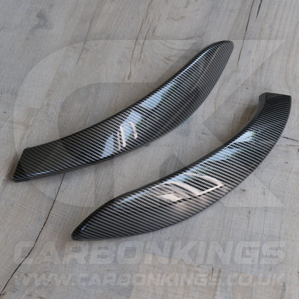 Carbon Fibre Style Door Handle Covers BMW 3 4 Series F30 F31 F34 F32 F33 F36