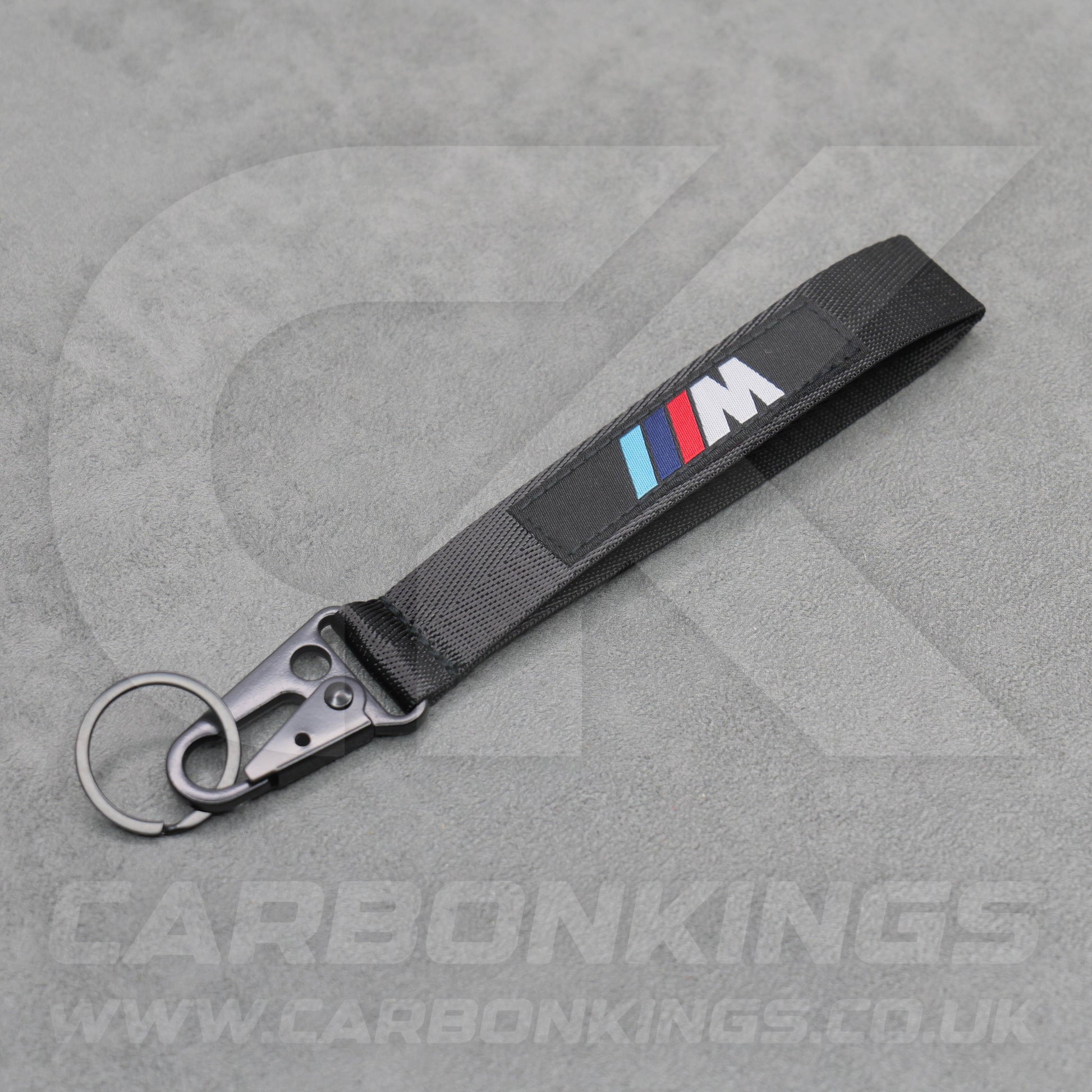 BMW M Embroidered Nylon Car Key Ring Chain M2 M3 M4 X3M X4M X5M X6M
