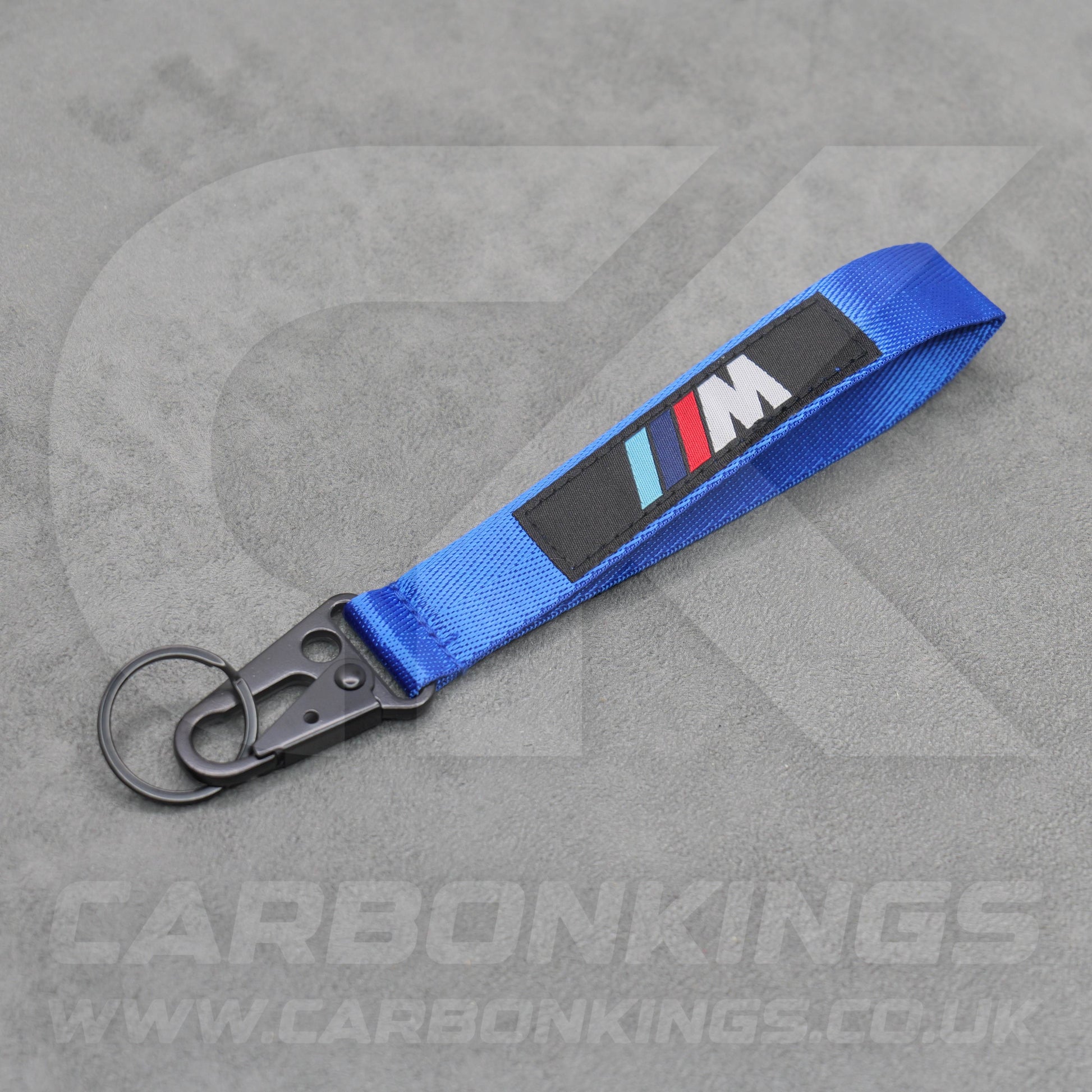 BMW M Embroidered Nylon Car Key Ring Chain M2 M3 M4 X3M X4M X5M X6M
