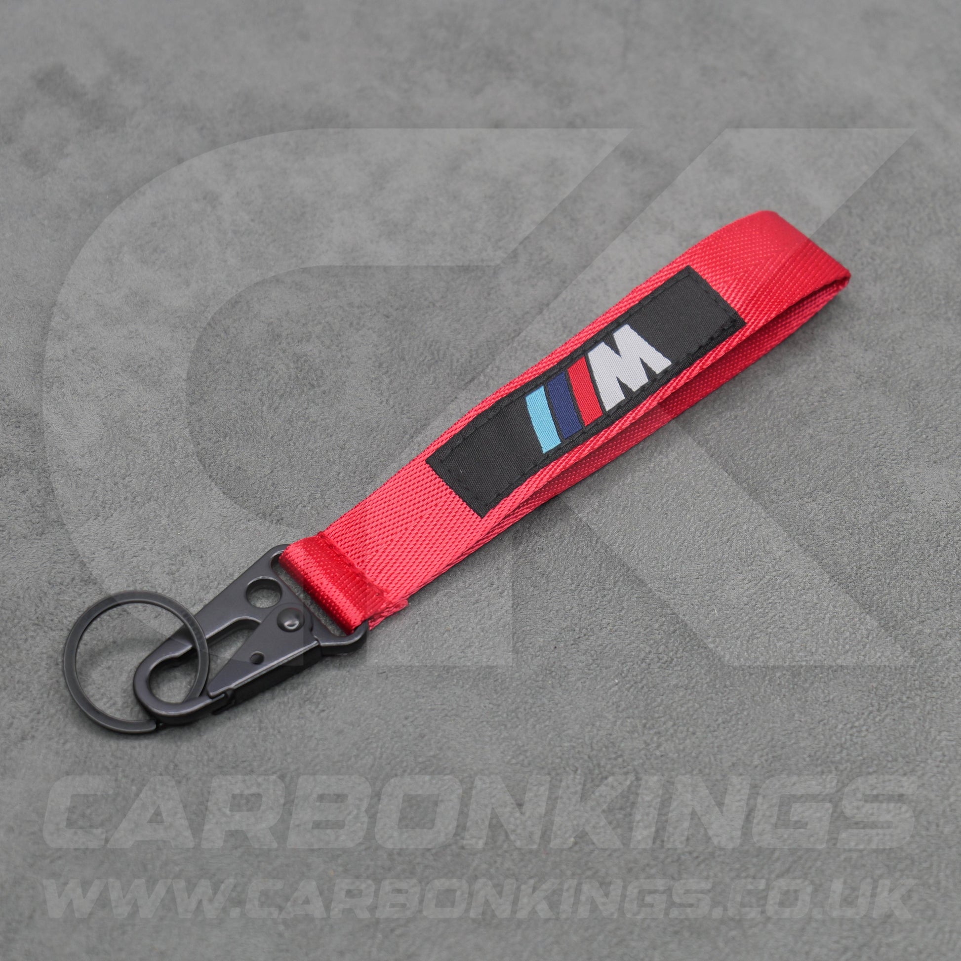 BMW M Embroidered Nylon Car Key Ring Chain M2 M3 M4 X3M X4M X5M X6M