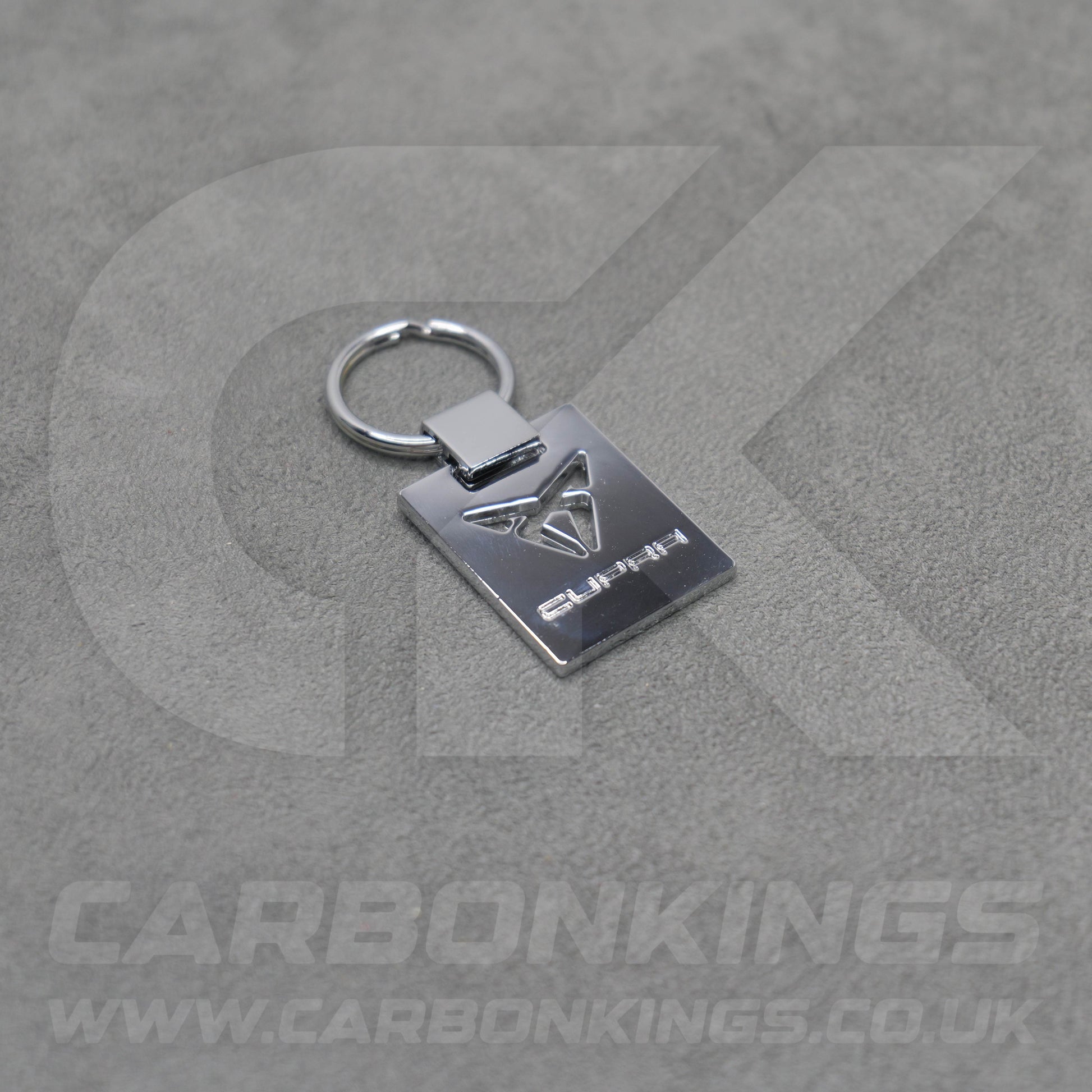 CUPRA Silver / Black Key Ring Chain VZ Born Ateca Leon Formentor Tavascan Terramar