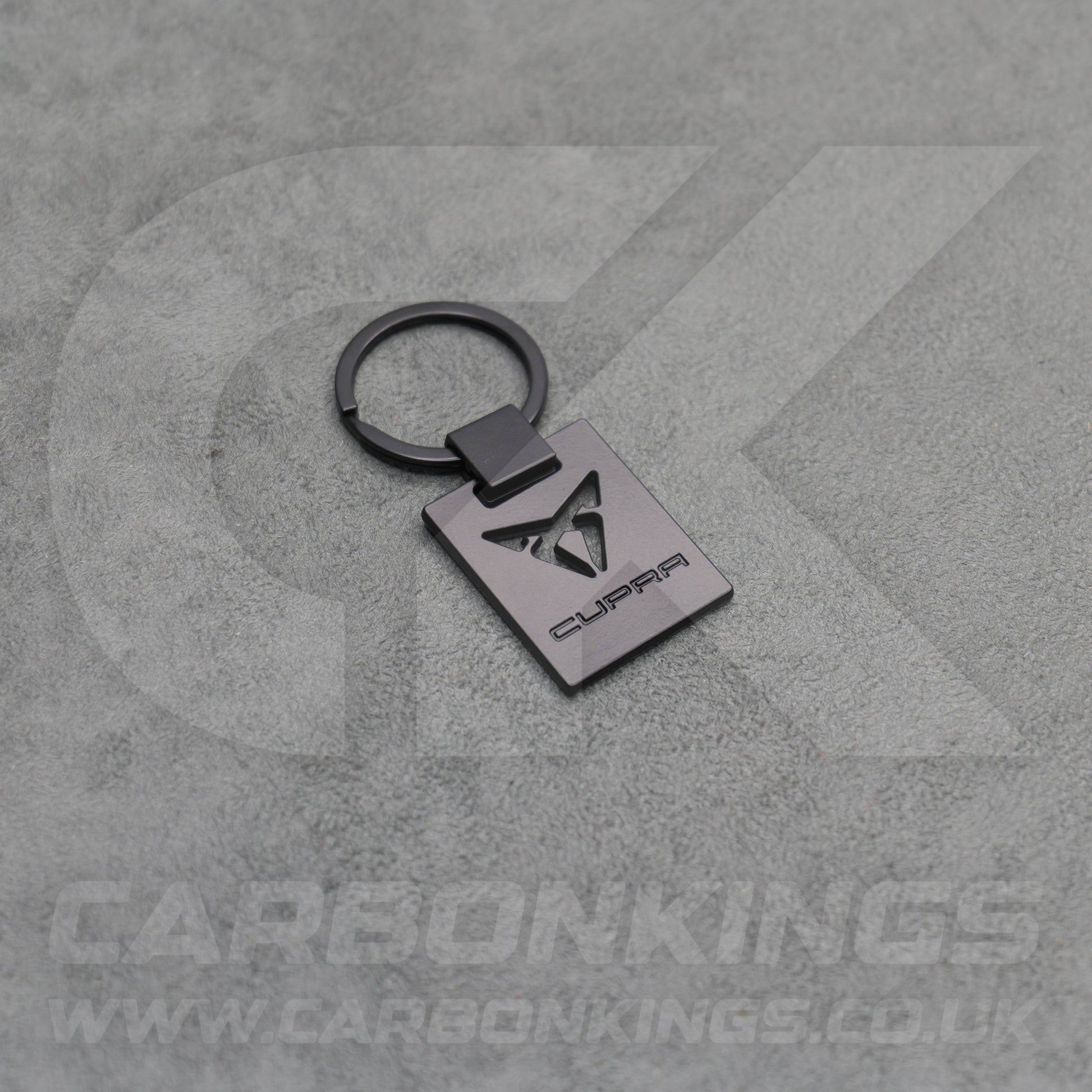 CUPRA Silver / Black Key Ring Chain VZ Born Ateca Leon Formentor Tavascan Terramar