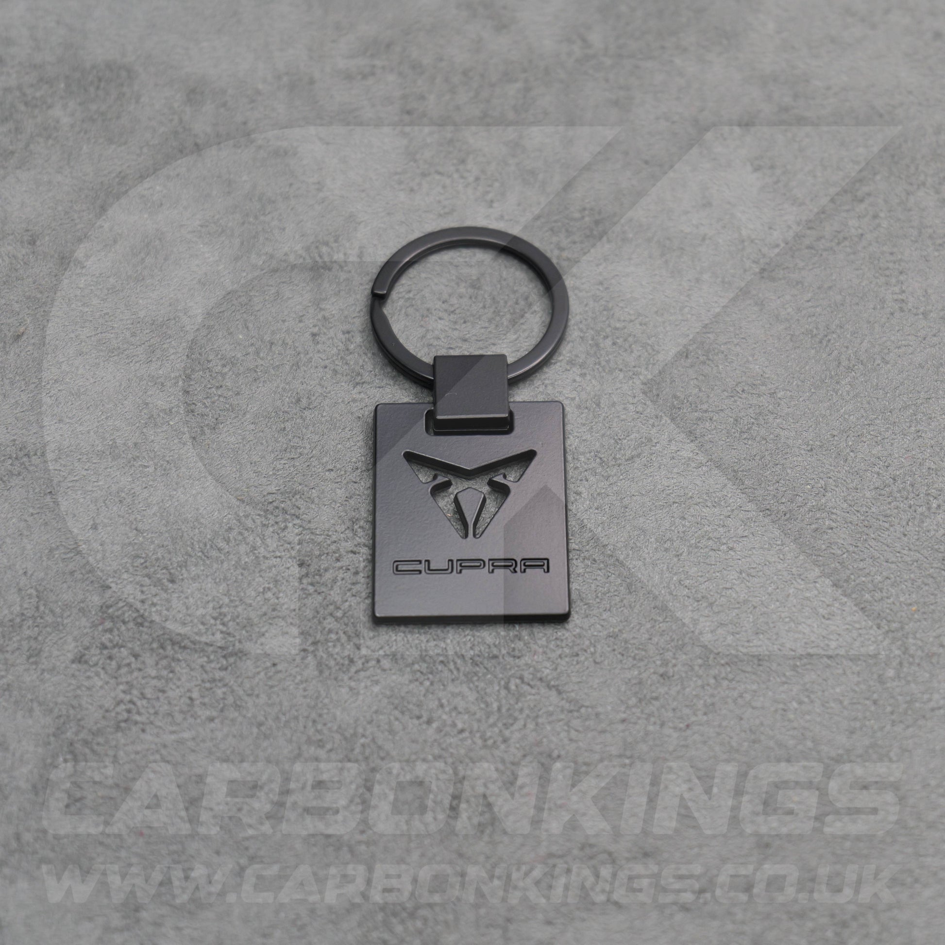 CUPRA Silver / Black Key Ring Chain VZ Born Ateca Leon Formentor Tavascan Terramar