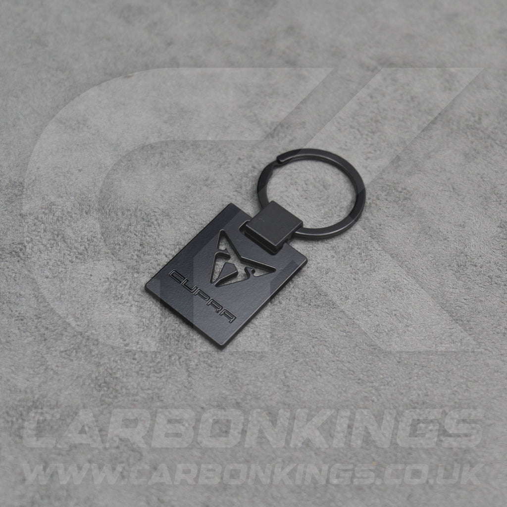 CUPRA Silver / Black Key Ring Chain VZ Born Ateca Leon Formentor Tavascan Terramar