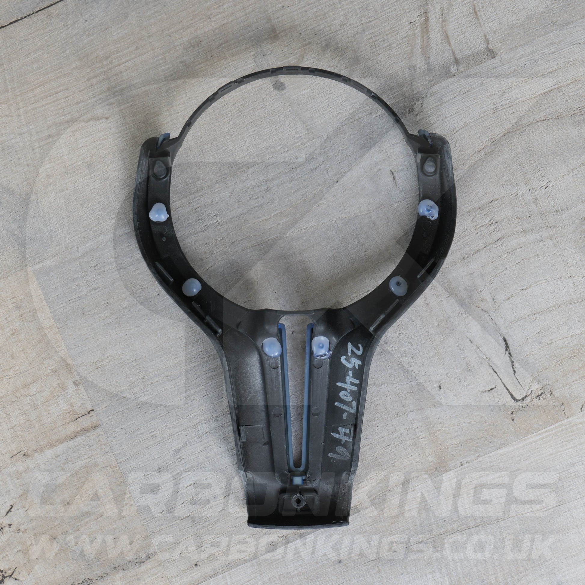 BMW M Sport Carbon Fibre / Blue Steering Wheel Trim M2 M3 M4 M5 M6 X5M X6M