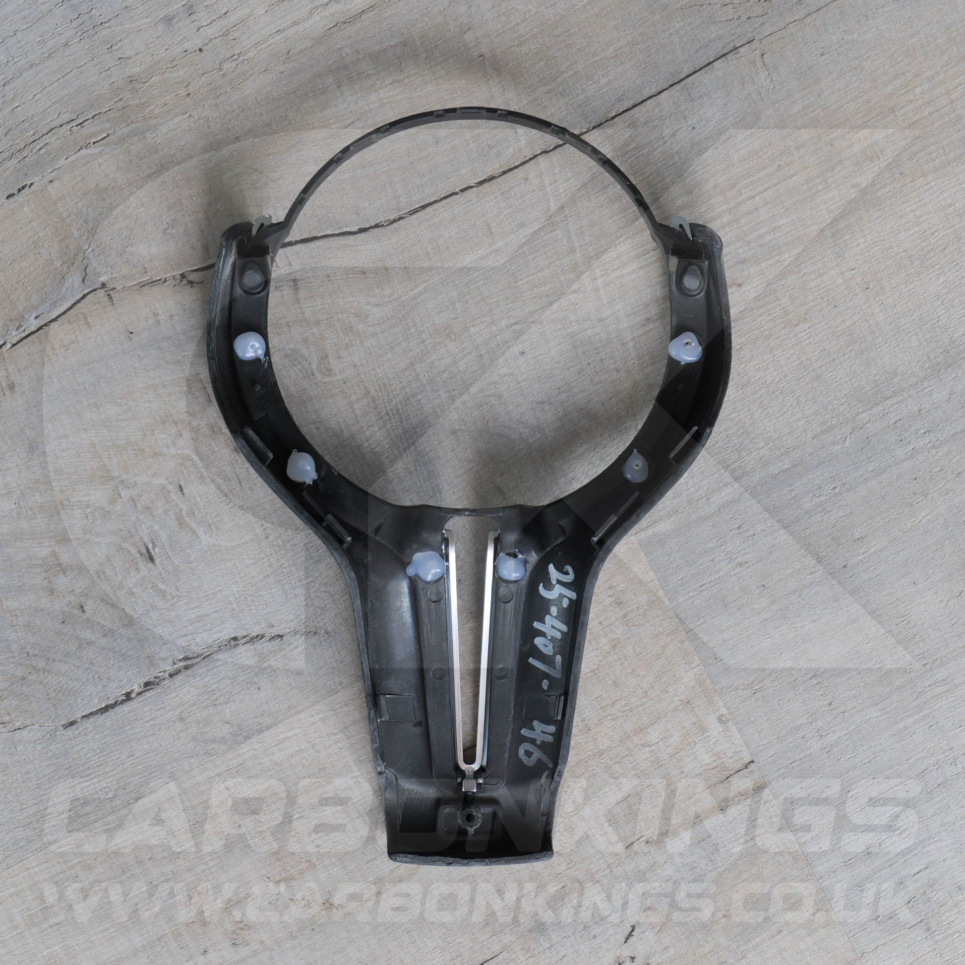 BMW M Sport Carbon Fibre / Silver Steering Wheel Trim M2 M3 M4 M5 M6 X5M X6M
