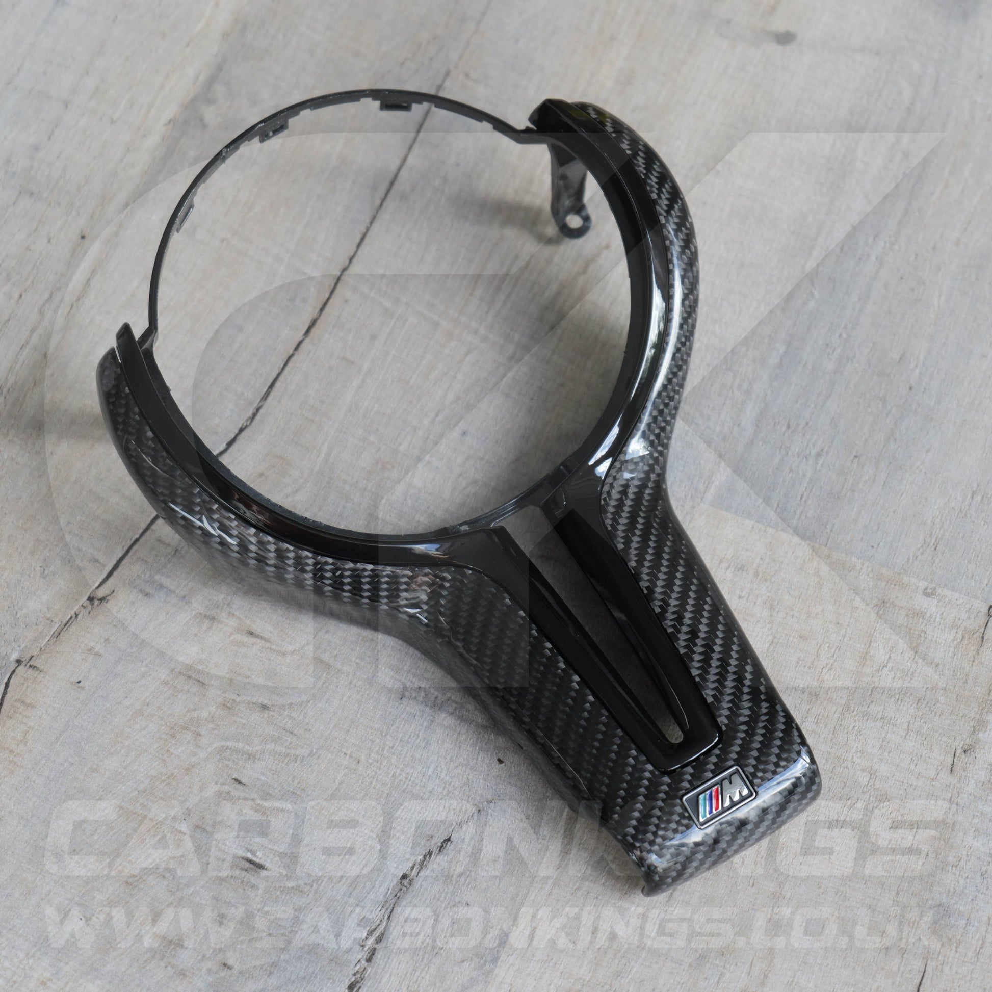 BMW M Sport Carbon Fibre / Black Steering Wheel Trim M2 M3 M4 M5 M6 X5M X6M