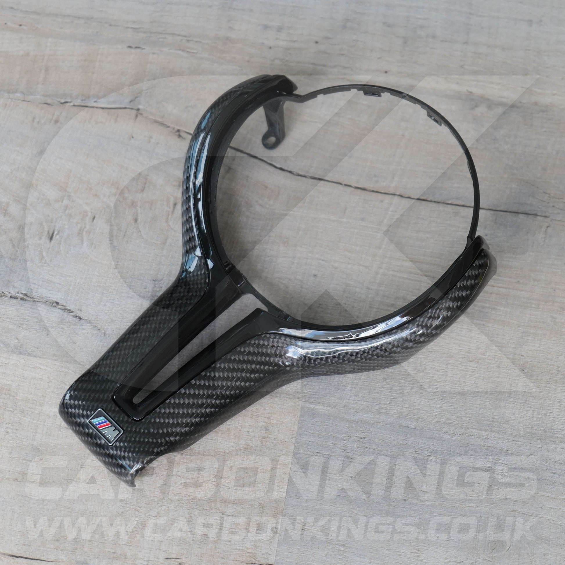 BMW M Sport Carbon Fibre / Black Steering Wheel Trim M2 M3 M4 M5 M6 X5M X6M