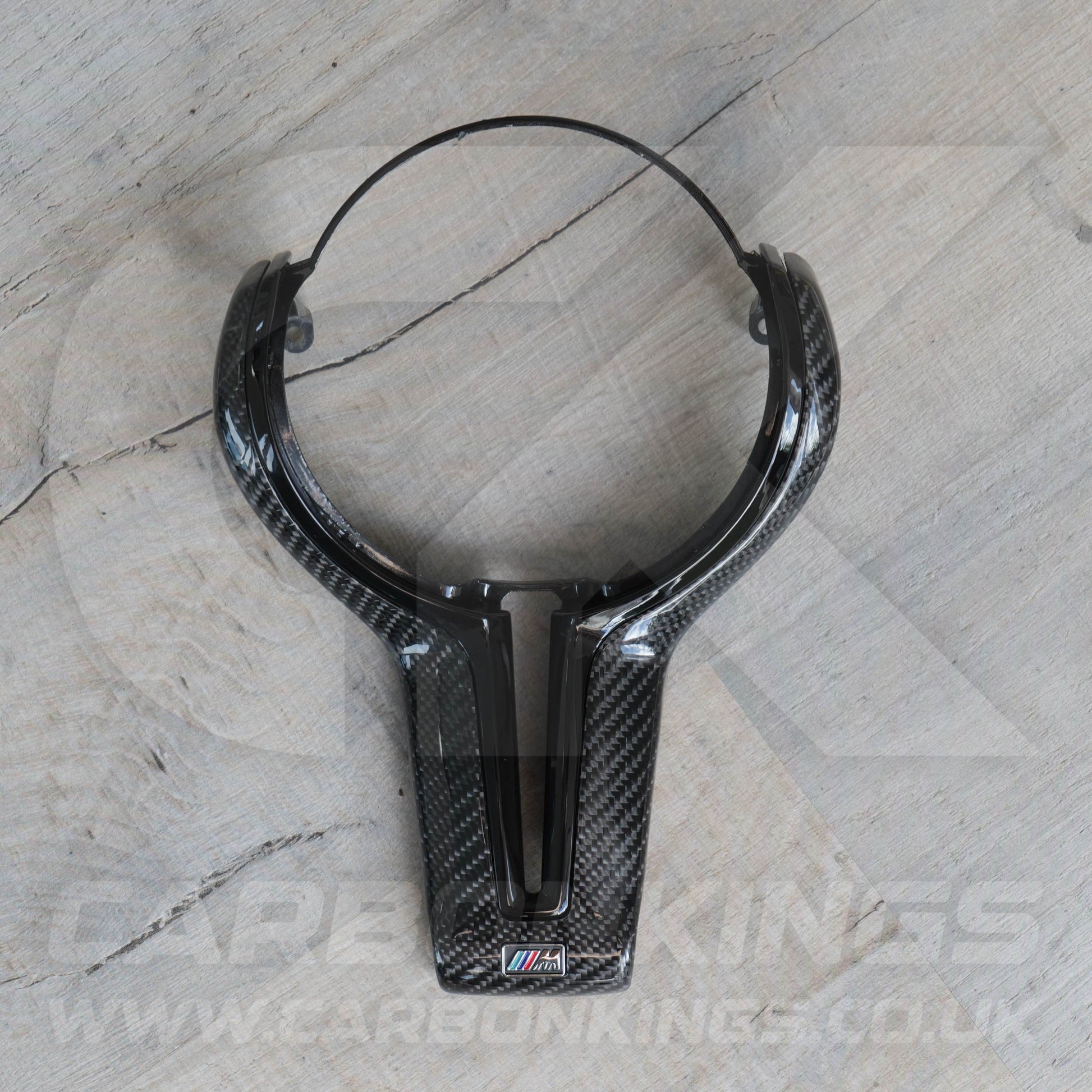 BMW M Sport Carbon Fibre / Black Steering Wheel Trim M2 M3 M4 M5 M6 X5M X6M