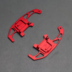 Red Alloy Extended Gear Shifter Paddles for Volkswagen VW Golf MK7 7.5 GTI GTD R TSI DSG