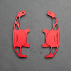 Red Alloy Extended Gear Shifter Paddles for Volkswagen VW Golf MK7 7.5 GTI GTD R TSI DSG