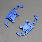 Blue Alloy Extended Gear Shifter Paddles for Volkswagen VW Golf MK7 7.5 GTI GTD R TSI DSG