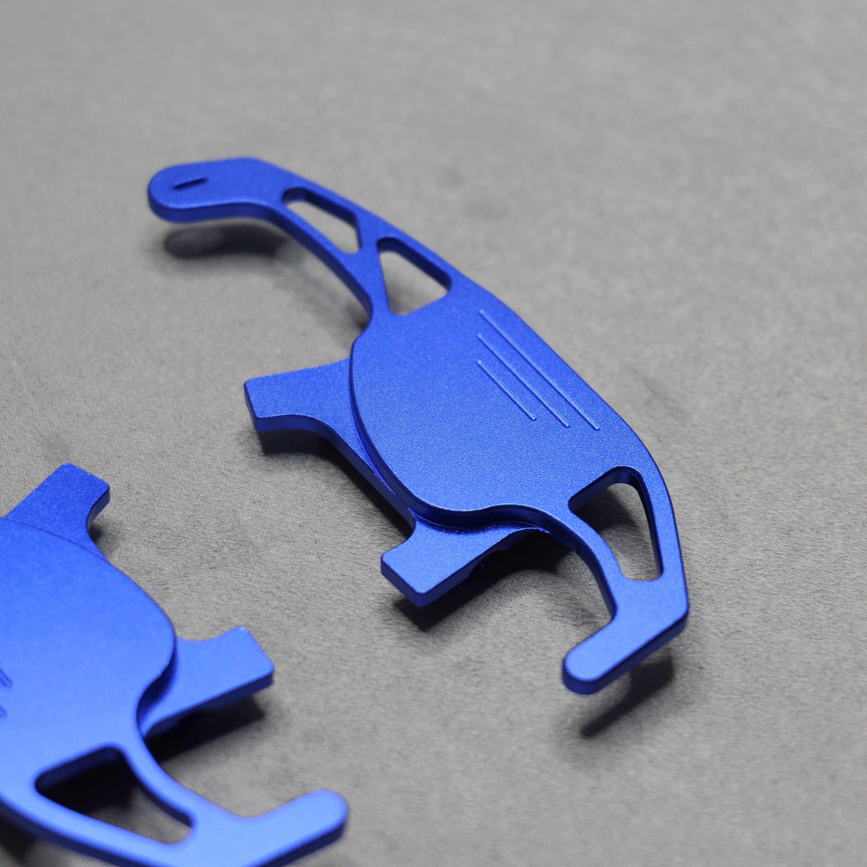 Blue Alloy Extended Gear Shifter Paddles for Volkswagen VW Golf MK7 7.5 GTI GTD R TSI DSG