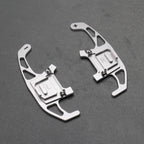 Silver Alloy Extended Gear Shifter Paddles for Volkswagen VW Golf MK7 7.5 GTI GTD R TSI DSG