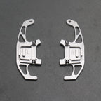 Silver Alloy Extended Gear Shifter Paddles for Volkswagen VW Golf MK7 7.5 GTI GTD R TSI DSG