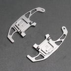Silver Alloy Extended Gear Shifter Paddles for Volkswagen VW Golf MK7 7.5 GTI GTD R TSI DSG