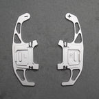 Silver Alloy Extended Gear Shifter Paddles for Volkswagen VW Golf MK7 7.5 GTI GTD R TSI DSG