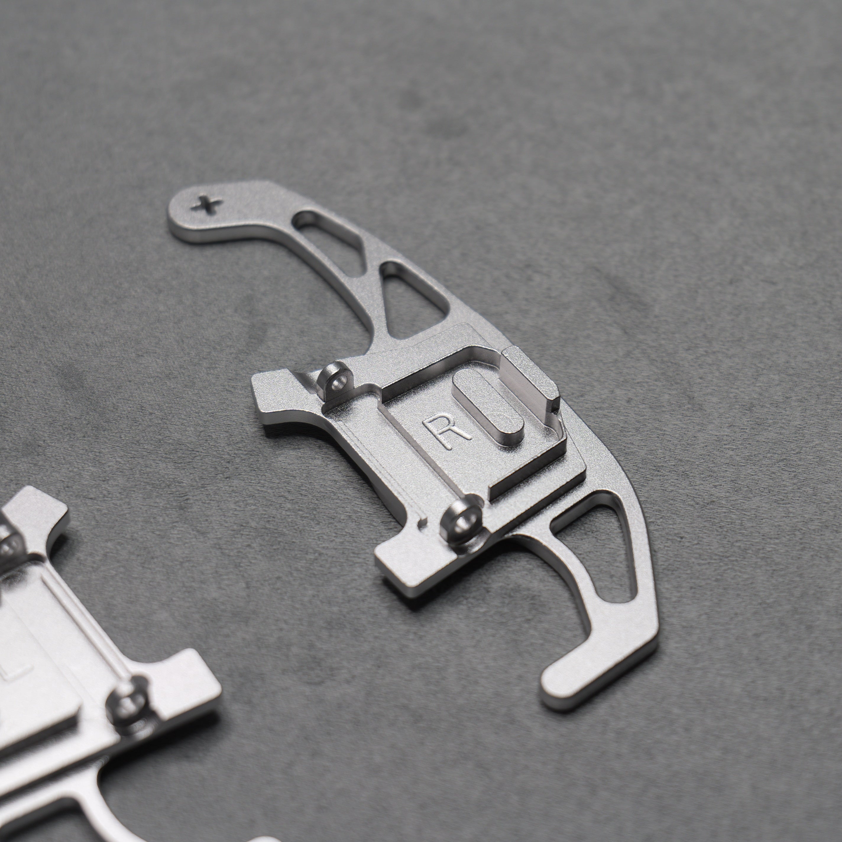 Silver Alloy Extended Gear Shifter Paddles for Volkswagen VW Golf MK7 7.5 GTI GTD R TSI DSG