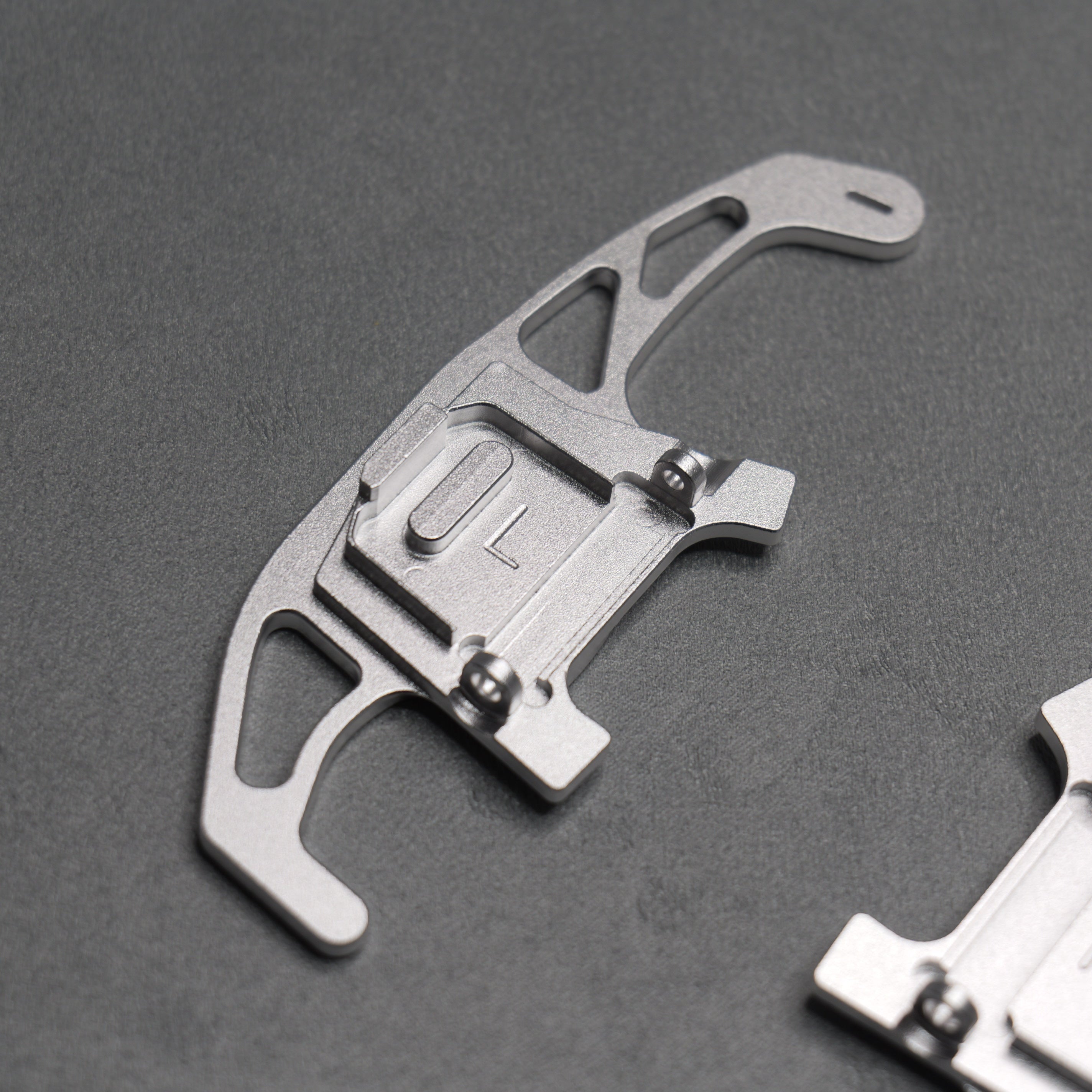 Silver Alloy Extended Gear Shifter Paddles for Volkswagen VW Golf MK7 7.5 GTI GTD R TSI DSG