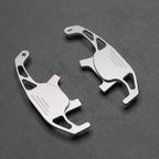 Silver Alloy Extended Gear Shifter Paddles for Volkswagen VW Golf MK7 7.5 GTI GTD R TSI DSG