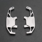 Silver Alloy Extended Gear Shifter Paddles for Volkswagen VW Golf MK7 7.5 GTI GTD R TSI DSG
