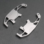 Silver Alloy Extended Gear Shifter Paddles for Volkswagen VW Golf MK7 7.5 GTI GTD R TSI DSG