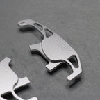 Silver Alloy Extended Gear Shifter Paddles for Volkswagen VW Golf MK7 7.5 GTI GTD R TSI DSG