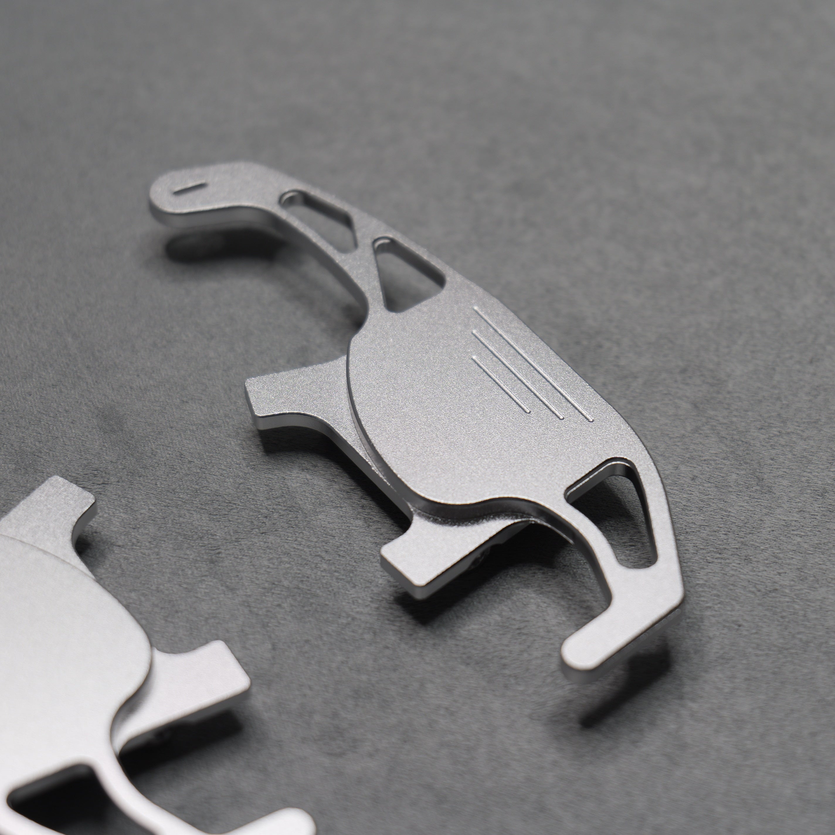 Silver Alloy Extended Gear Shifter Paddles for Volkswagen VW Golf MK7 7.5 GTI GTD R TSI DSG
