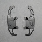 Black Alloy Extended Gear Shifter Paddles for Volkswagen VW Golf MK7 7.5 GTI GTD R TSI DSG