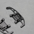 Black Alloy Extended Gear Shifter Paddles for Volkswagen VW Golf MK7 7.5 GTI GTD R TSI DSG