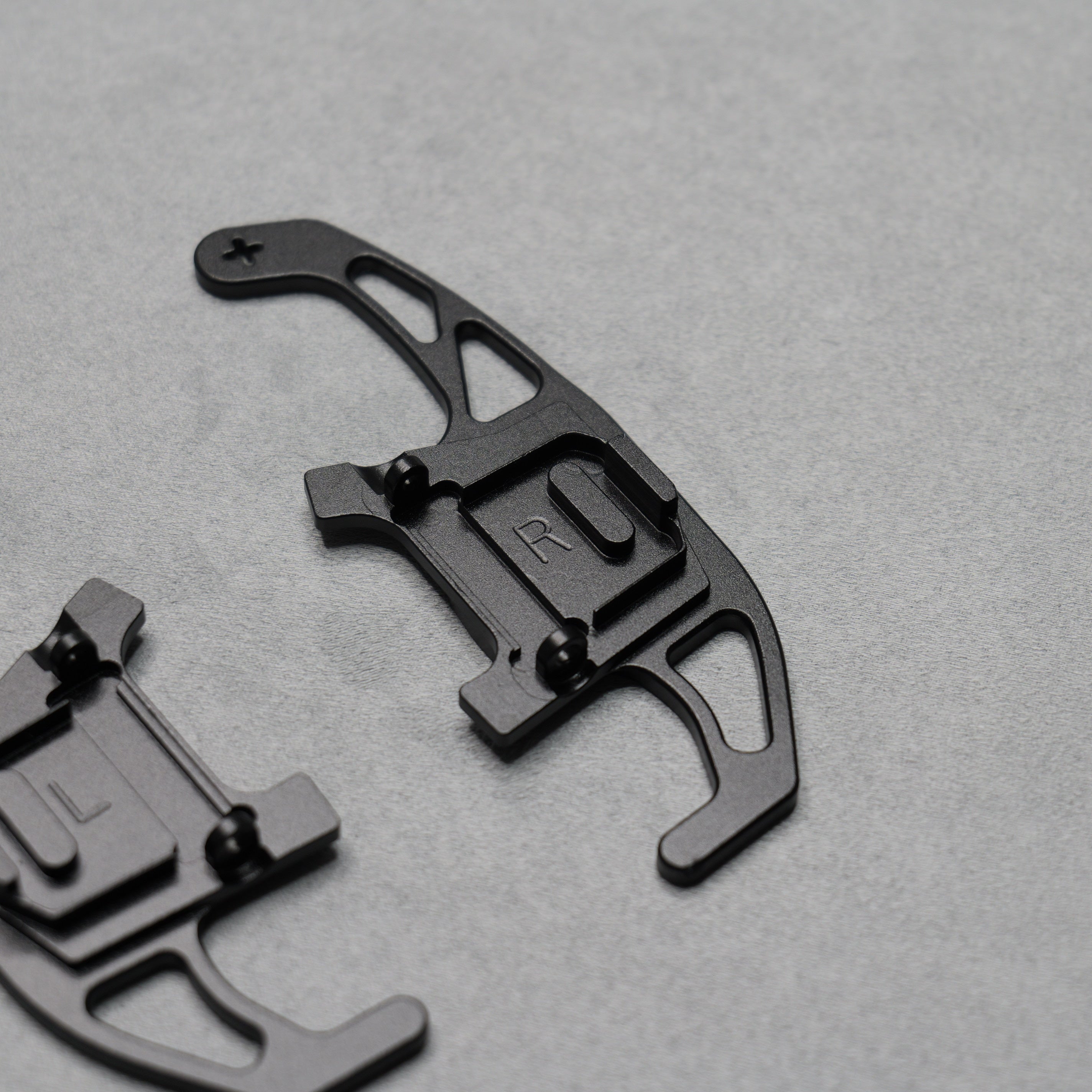 Black Alloy Extended Gear Shifter Paddles for Volkswagen VW Golf MK7 7.5 GTI GTD R TSI DSG