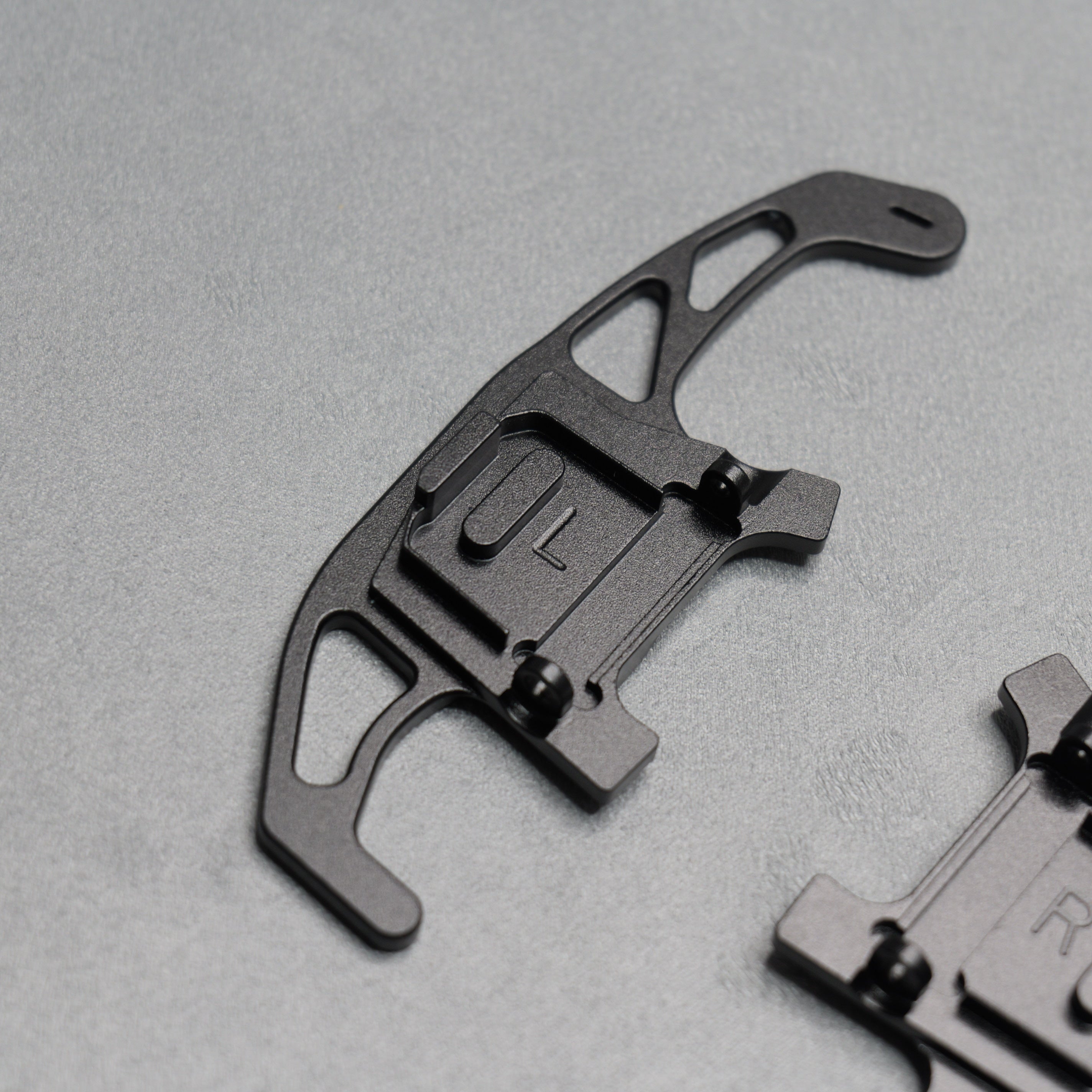 Black Alloy Extended Gear Shifter Paddles for Volkswagen VW Golf MK7 7.5 GTI GTD R TSI DSG
