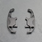 Black Alloy Extended Gear Shifter Paddles for Volkswagen VW Golf MK7 7.5 GTI GTD R TSI DSG