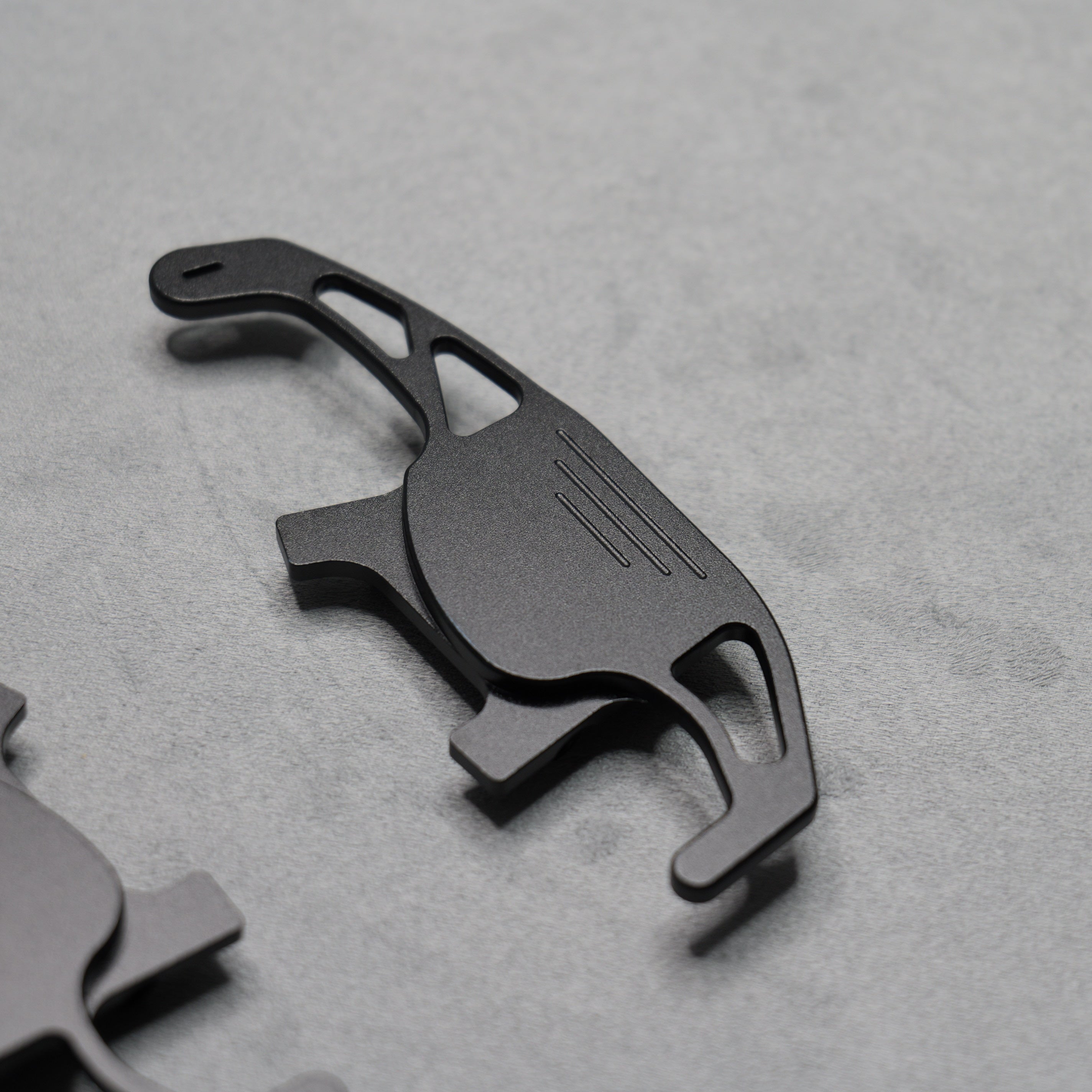 Black Alloy Extended Gear Shifter Paddles for Volkswagen VW Golf MK7 7.5 GTI GTD R TSI DSG