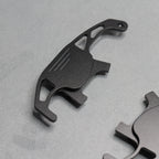 Black Alloy Extended Gear Shifter Paddles for Volkswagen VW Golf MK7 7.5 GTI GTD R TSI DSG