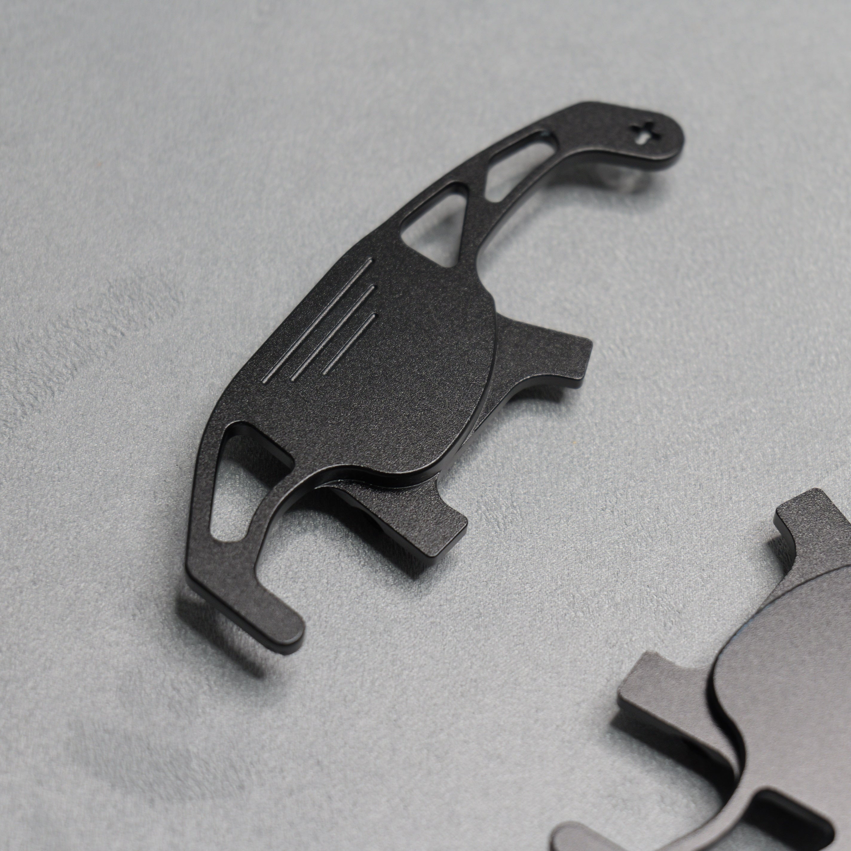 Black Alloy Extended Gear Shifter Paddles for Volkswagen VW Golf MK7 7.5 GTI GTD R TSI DSG