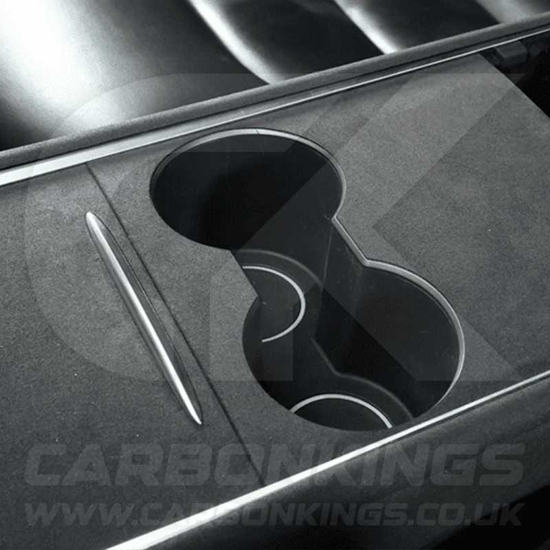 Tesla Model 3 Y Alcantara Suede Centre Console Protector Juniper Highland