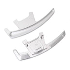Silver Alloy Extended Gear Shifter Paddles for Volkswagen VW Golf MK7 7.5 GTI GTD R TSI DSG