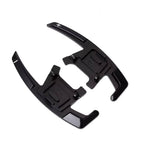 Black Alloy Extended Gear Shifter Paddles for Volkswagen VW Golf MK7 7.5 GTI GTD R TSI DSG