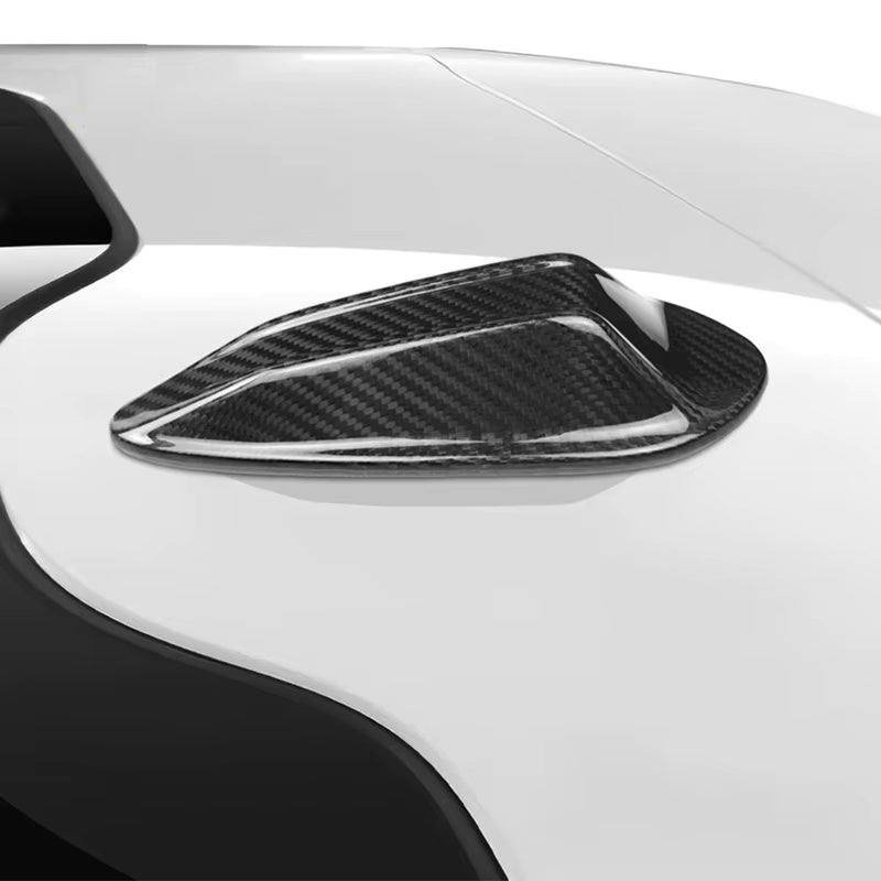 Carbon Fibre Shark Fin Antenna Aerial Cover for BMW M2 M3 M4 G80 G87 G20 G42 X5 X6 GO5 G06 - Exterior Styling | Carbon Kings