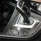 Carbon Fibre Gear Knob Surround Trim for BMW 3 4 Series F30 F34 F32 F33 335i 435i - Interior Styling | Carbon Kings