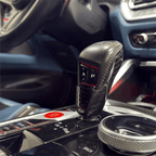Carbon Fibre Gear Knob Cover Trim for BMW G80 M3 G82 M4 G87 M2 - Interior Styling | Carbon Kings