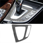 Carbon Fibre Gear Knob Surround Trim for BMW 3 4 Series F30 F34 F32 F33 335i 435i - Interior Styling | Carbon Kings