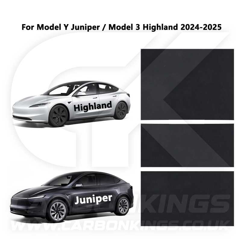 Tesla Model 3 Y Alcantara Suede Centre Console Protector Juniper Highland