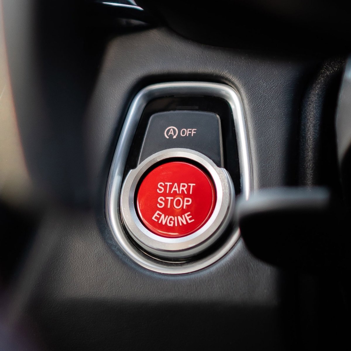 Silver Engine Start Stop Button Trim for BMW F87 M2 F80 M3 M4 F30 1 2 3 4 5 Series + - Interior Styling | Carbon Kings