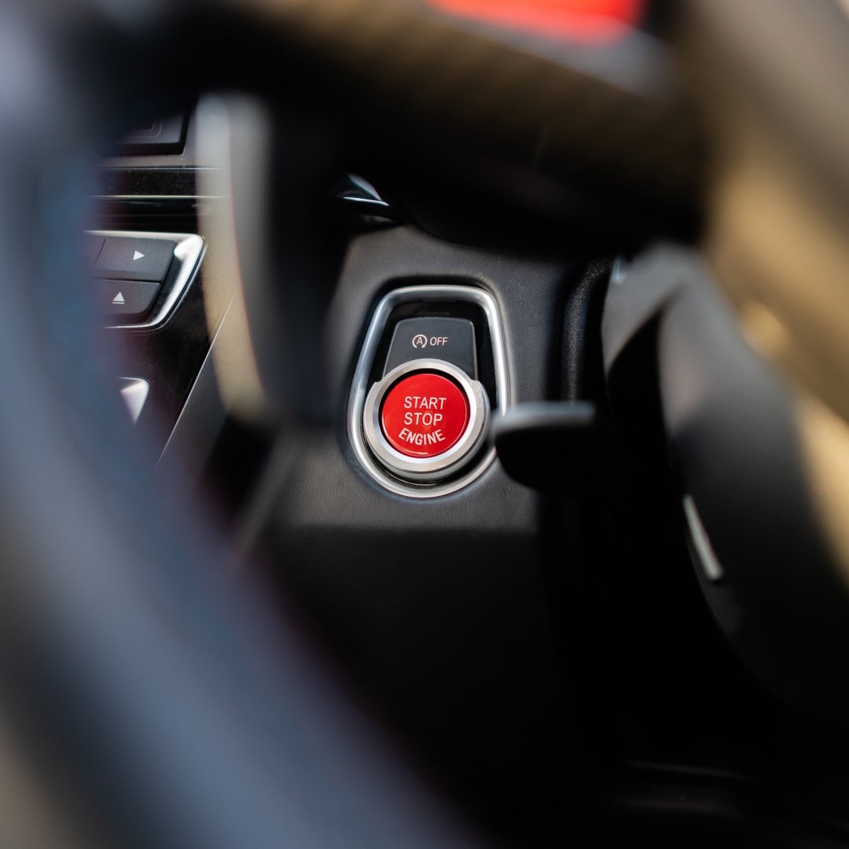Silver Engine Start Stop Button Trim for BMW F87 M2 F80 M3 M4 F30 1 2 3 4 5 Series + - Interior Styling | Carbon Kings