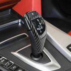 Carbon Fibre Style Gear Shift Knob Cover Trim for BMW F30 F20 F10 F15 F25 X5 X3 - Interior Styling | Carbon Kings