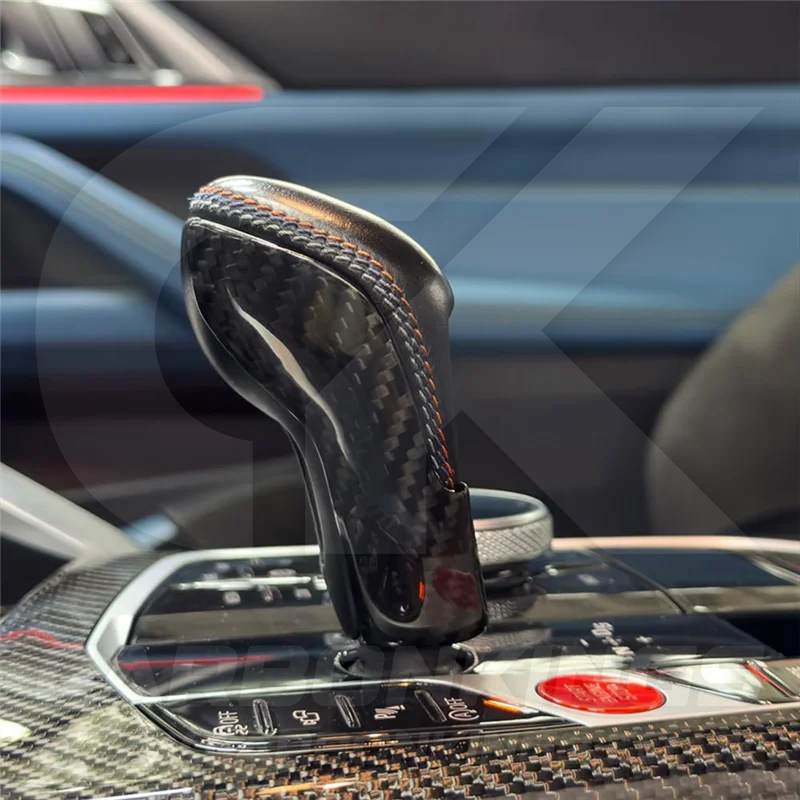Genuine Carbon Fibre Gear Knob Cover Trim for BMW G80 M3 G82 M4 G87 M2
